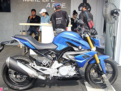 Xe côn tay trên 300 phân khối của BMW