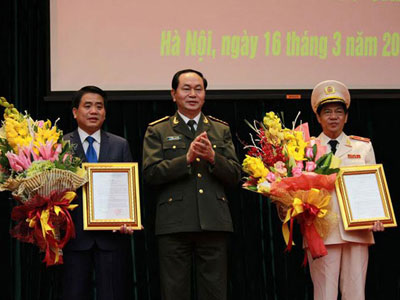 Tân Giám đốc Công an Hà Nội nói gì khi nhậm chức?