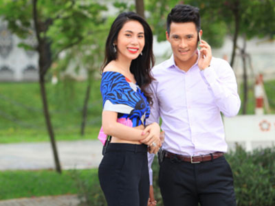 Công Vinh xuất hiện bảnh bao trong phim của Thủy Tiên