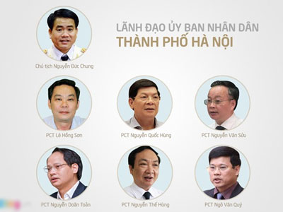 Hà Nội có 3 tân phó chủ tịch UBND