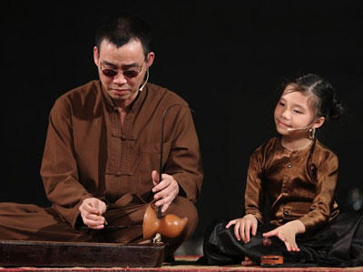 Thần đồng hát xẩm 7 tuổi chinh phục sân khấu Got Talent