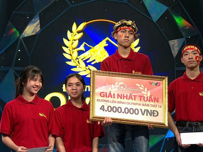 Cô bé "ống nghiệm" Lan Thy về đích thứ 3 trong Đường lên đỉnh Olympia