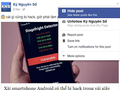 4 cách làm “sạch” News Feed trên Facebook