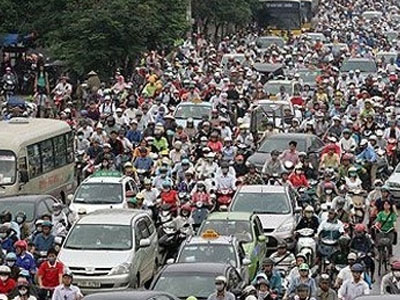 Hơn 40 điểm ùn tắc giao thông tại Hà Nội