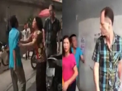 Clip: Chứng kiến cảnh chồng đánh vợ, ông Tây lao vào can ngăn