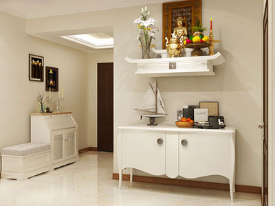 Tại sao không nên đặt giường ngủ sau bàn thờ?