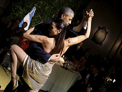 Tổng thống Obama biểu diễn nhảy tango tại Argentina