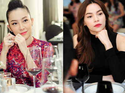 Hồ Ngọc Hà, Linh Nga rạng rỡ đọ sắc tại sự kiện
