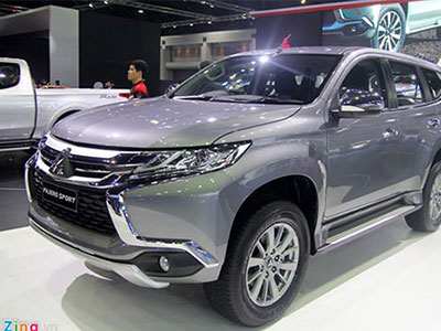 Mitsubishi Pajero Sport 2016 giá từ 733 triệu tại Thái Lan