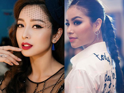 Phạm Hương, Jennifer Phạm trang điểm mắt sâu thẳm