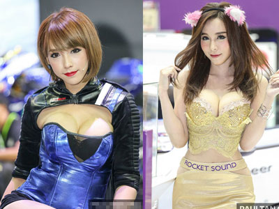 Ngắm dàn chân dài khuấy động Bangkok Motor Show 2016