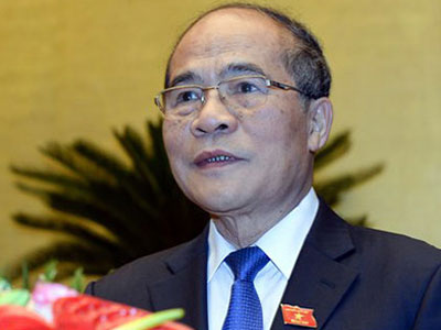 Quốc hội đồng ý để ông Nguyễn Sinh Hùng thôi chức