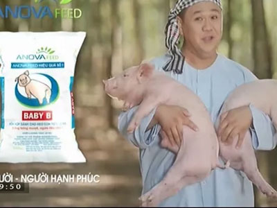 Thuê Minh Béo đóng quảng cáo, Anova Feed “dở khóc dở cười”