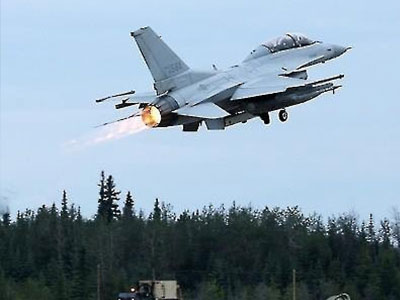 Chiến đấu cơ F-16 Hàn Quốc rơi khi tập trận