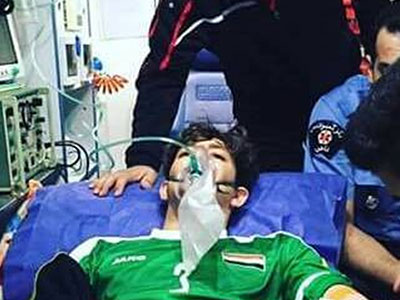 Sao Iraq gãy xương sườn, nhập viện gấp vì Việt Nam