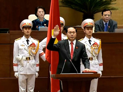 Ông Trần Đại Quang làm Chủ tịch nước