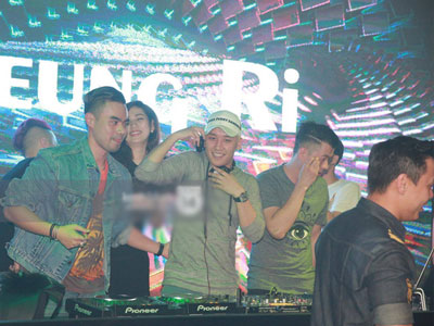 Clip: Seung Ri chơi DJ và "quẩy" hết mình trong bar tại Việt Nam