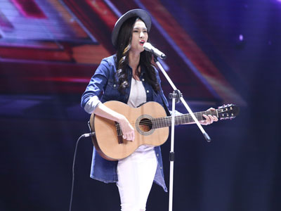 Clip X-Factor: Trương Kiều Diễm hát "Sau Cơn Mưa"