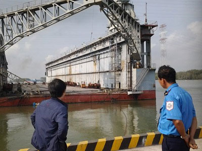 Vụ Dương Chí Dũng: Khám phá ụ nổi 500 tỷ trước ngày thành sắt vụn