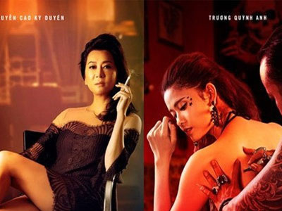 Rượu, thuốc lá... khiến "Nữ đại gia" chưa được chiếu rạp?