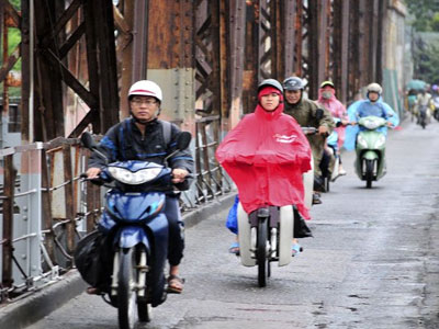 Cuối tuần, miền Bắc có mưa nhiều nơi