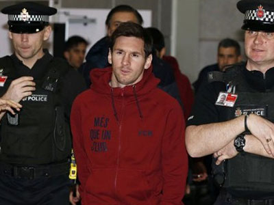 Không chỉ thuế, vì ma túy, Messi "trên đường" vào tù
