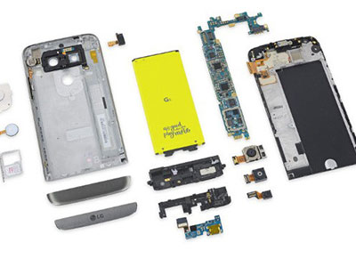 Thiết kế mô-đun giúp LG G5 rất dễ sửa chữa
