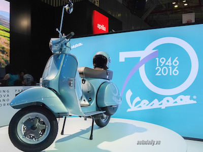 Chiêm ngưỡng Vespa PX 125 phiên bản kỷ niệm 70 năm