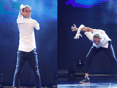 Kinh ngạc với thí sinh "Got talent" bẻ ngược cổ ra sau