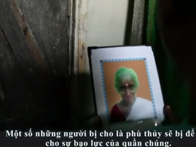Clip: Cuộc "truy sát phù thủy" ám ảnh làng quê Ấn Độ