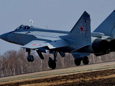 Tiêm kích đánh chặn MiG-31 xác lập thêm kỷ lục mới