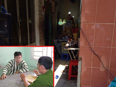 Em trai dùng bóng đèn huỳnh quang đâm chết anh ruột