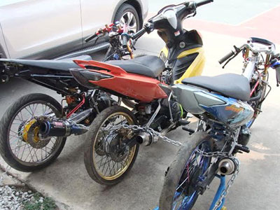 Thuê ô tô chở "xế độ" từ Tiền Giang lên Đồng Nai đua xe