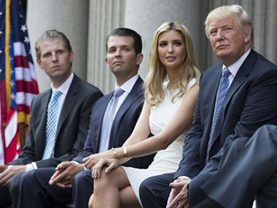 Trump cắt tiền tiêu vặt của con vì không bỏ phiếu cho bố