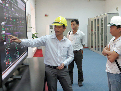 Động đất 3 độ Richter, mặt hồ thủy điện Sông Tranh 2 dậy sóng