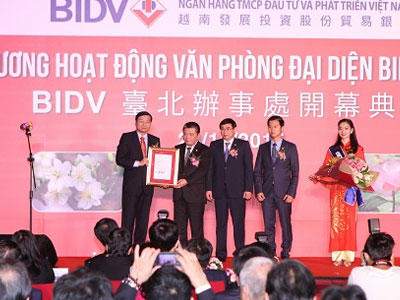 BIDV bắt tay với ngân hàng Đài Loan hút kiều hối
