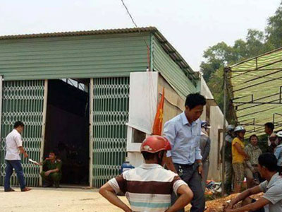 Một phụ nữ bị bắn chết trước cửa nhà