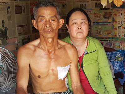 Ông lão giả chết khi bị 2 tên cướp tấn công