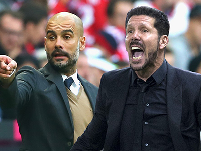 Simeone vs Guardiola: Quái thú và giai nhân