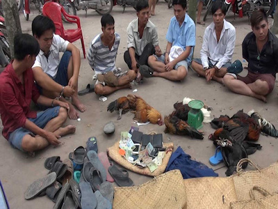 Công an nổ súng bắt đá gà, 1 người bị thương