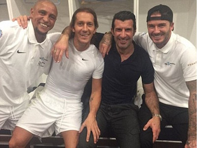Trận đấu có Beckham, Figo... tham dự bị FIFA điều tra