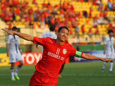 B.Bình Dương quyết có điểm ở chuyến làm khách Giang Tô FC