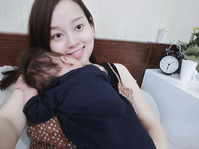 Ly "Kute" làm thơ tặng con trai