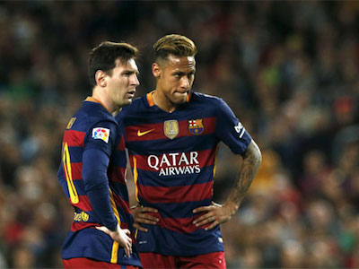 Messi và Neymar mất điểm, Ronaldo hướng tới Quả Bóng Vàng