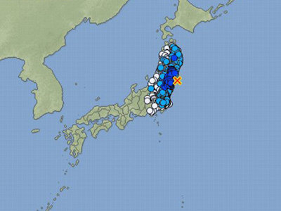 Động đất 6,1 độ richter gần Fukushima