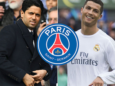 Ronaldo đã năm lần đàm phán với PSG
