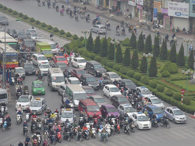 Hà Nội ngạt thở vì ô nhiễm không khí