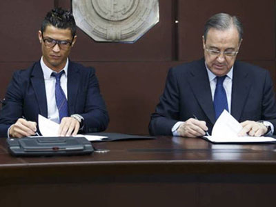 Phong độ chói sáng, Real quyết "trói chân" Ronaldo