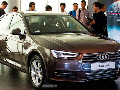 Audi A4 2016 đã có mặt tại Việt Nam