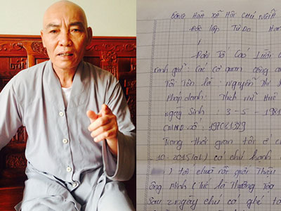 "Phật tử có thai sau 1 đêm ngủ chùa" bị xúi tố cáo sư thầy làm nhục